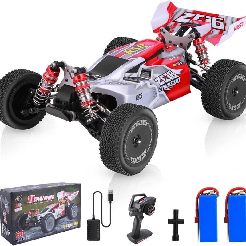ماشین کنترلی سرعتی WLTOYS مدل 144001 — تصویر ۴
