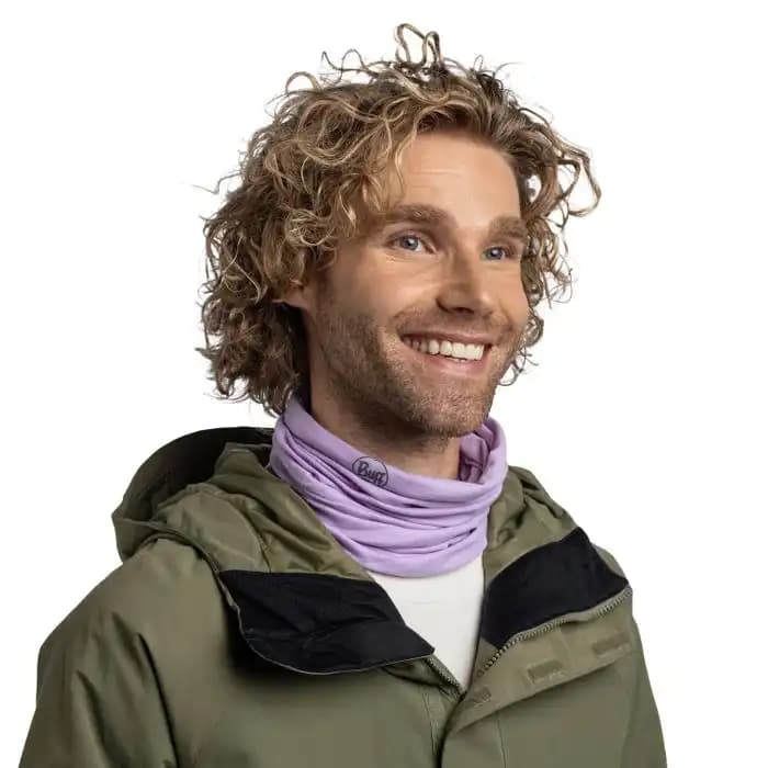 دستمال سر باف Buff Original EcoStretch Solid Grape Ice — تصویر ۵