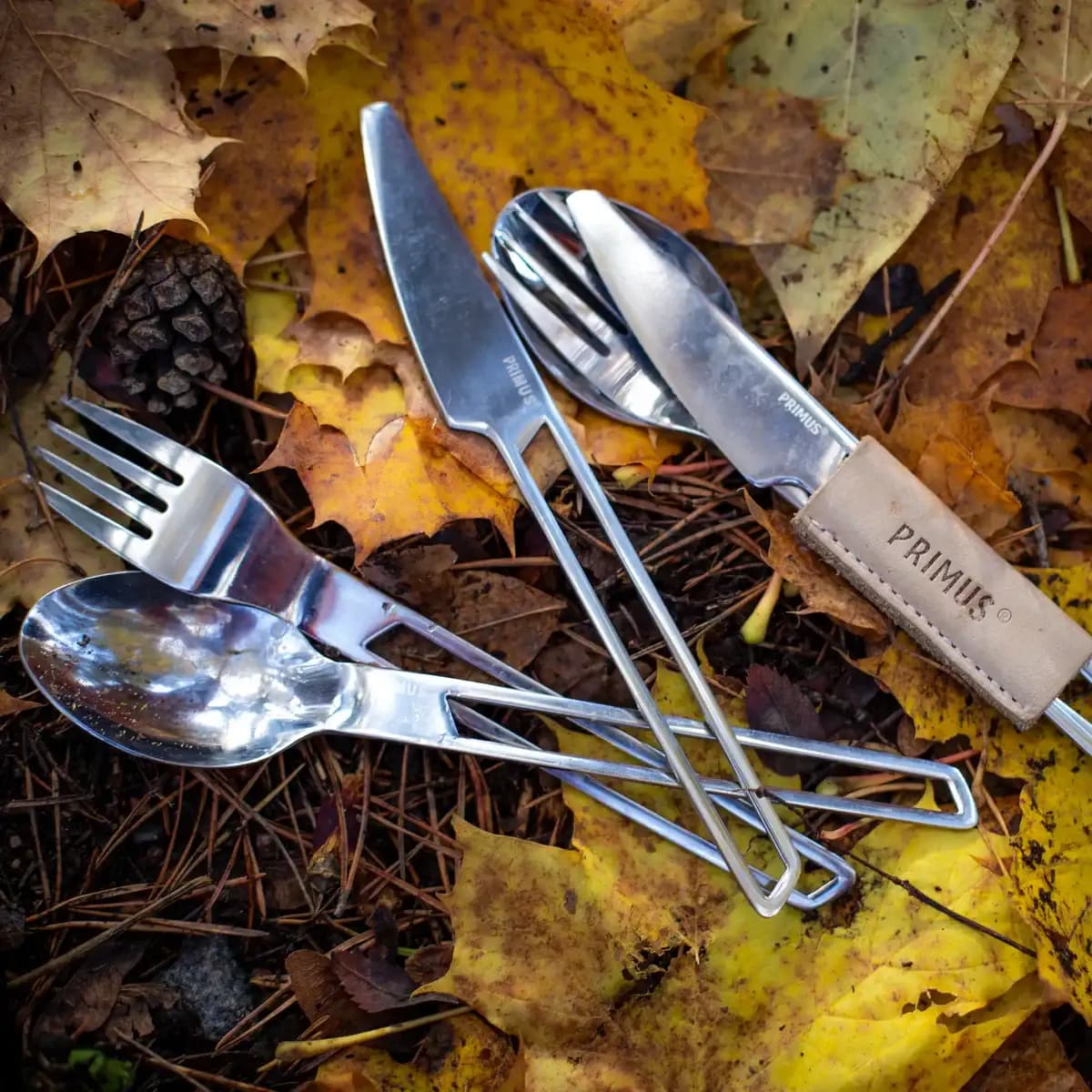 ست قاشق چنگال و کارد پریموس CAMPFIRE CUTLERY — تصویر ۳