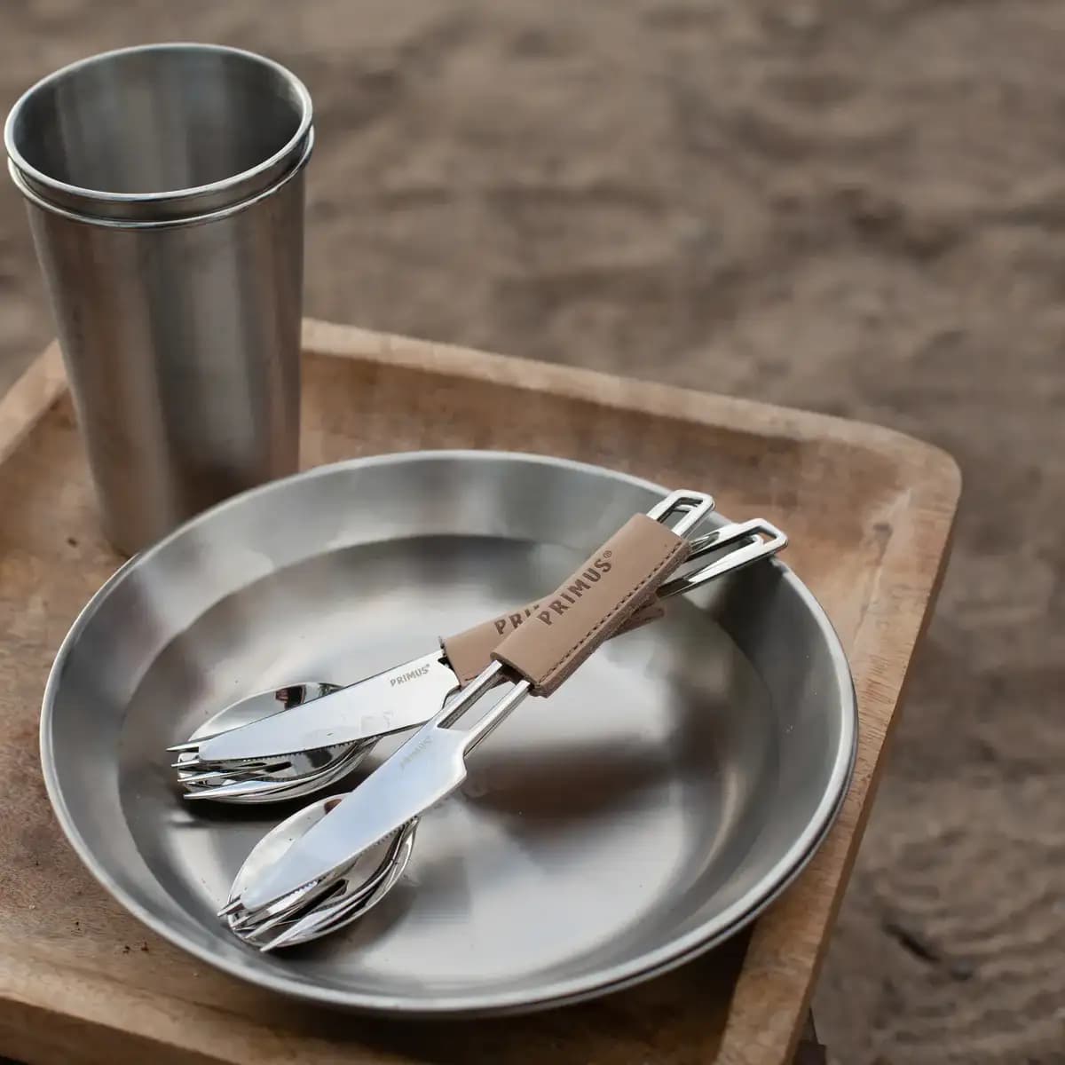 ست قاشق چنگال و کارد پریموس CAMPFIRE CUTLERY — تصویر ۲