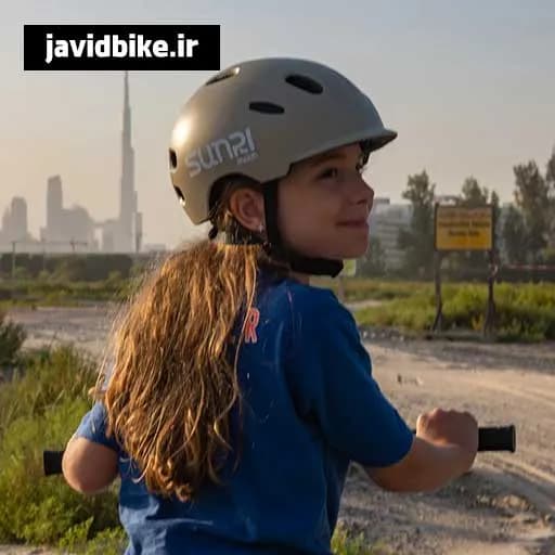 کلاه ایمنی دوچرخه سواری کودک Sunrimoonمدل CS86 — تصویر ۷