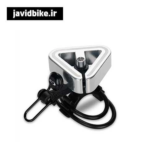 زنگ دوچرخه فلزی N+1 مدل کلاسیک مثلثی | با صدای شفاف و طنین 6 ثانیه‌ای — تصویر ۷