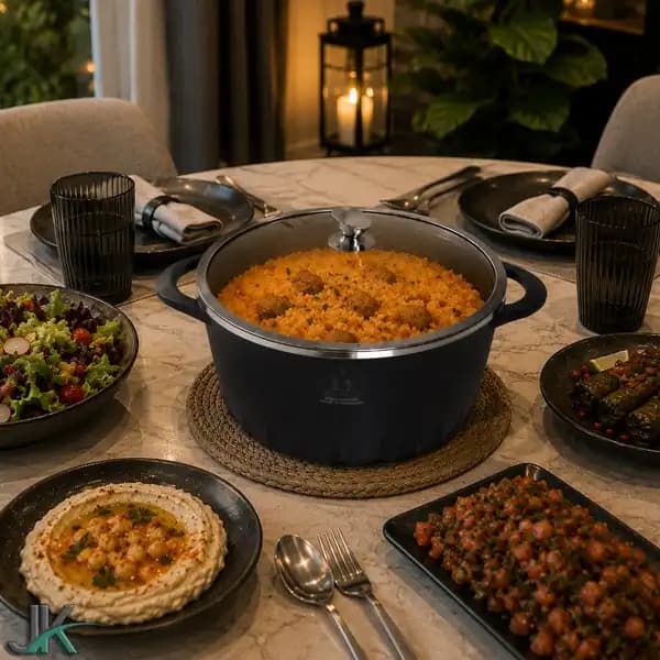 قابلمه گرانیتی درب پیرکس 40 اس جی — تصویر ۲