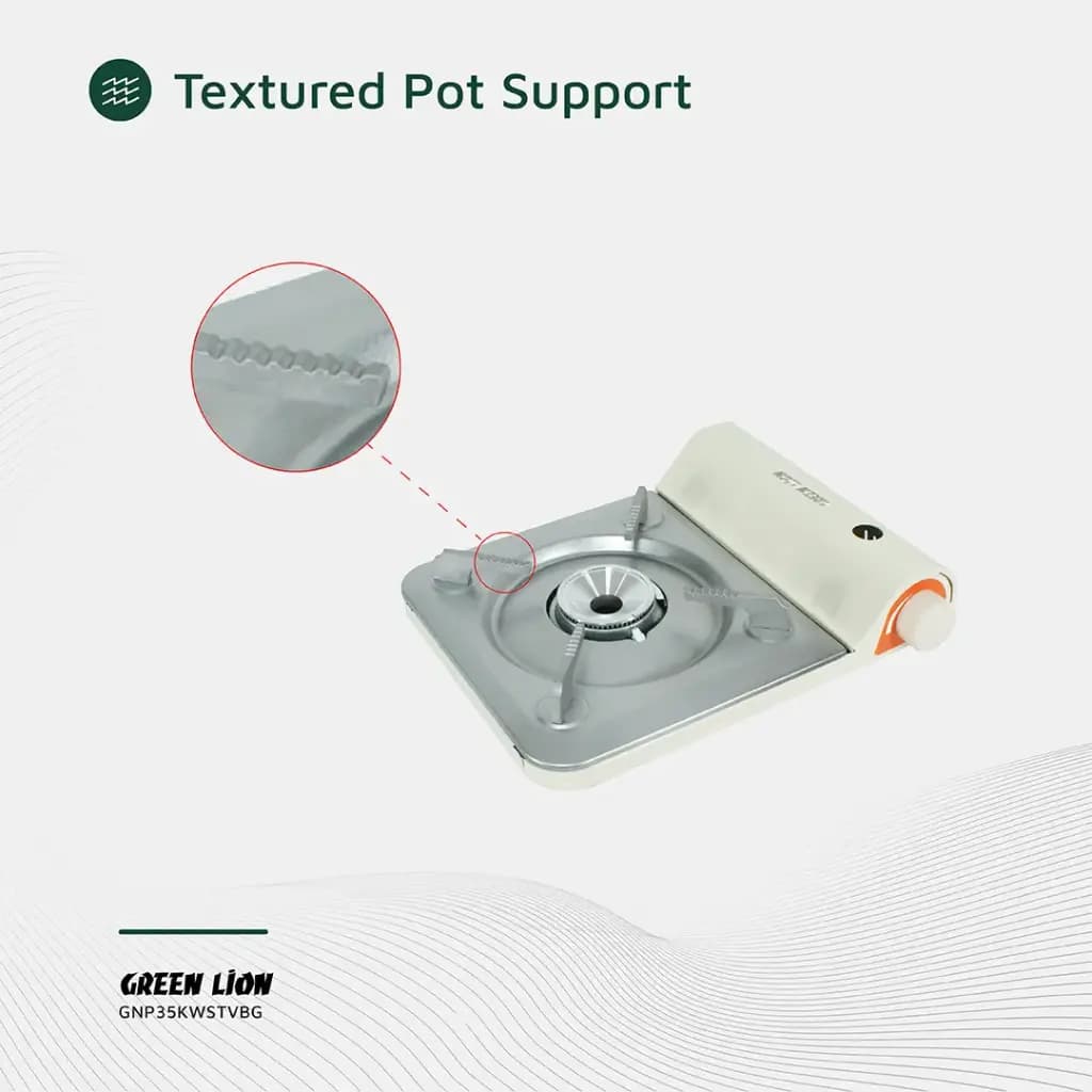 اجاق گاز قابل حمل گرین لاین مدل GNP35KWSTV – Stove — تصویر ۷
