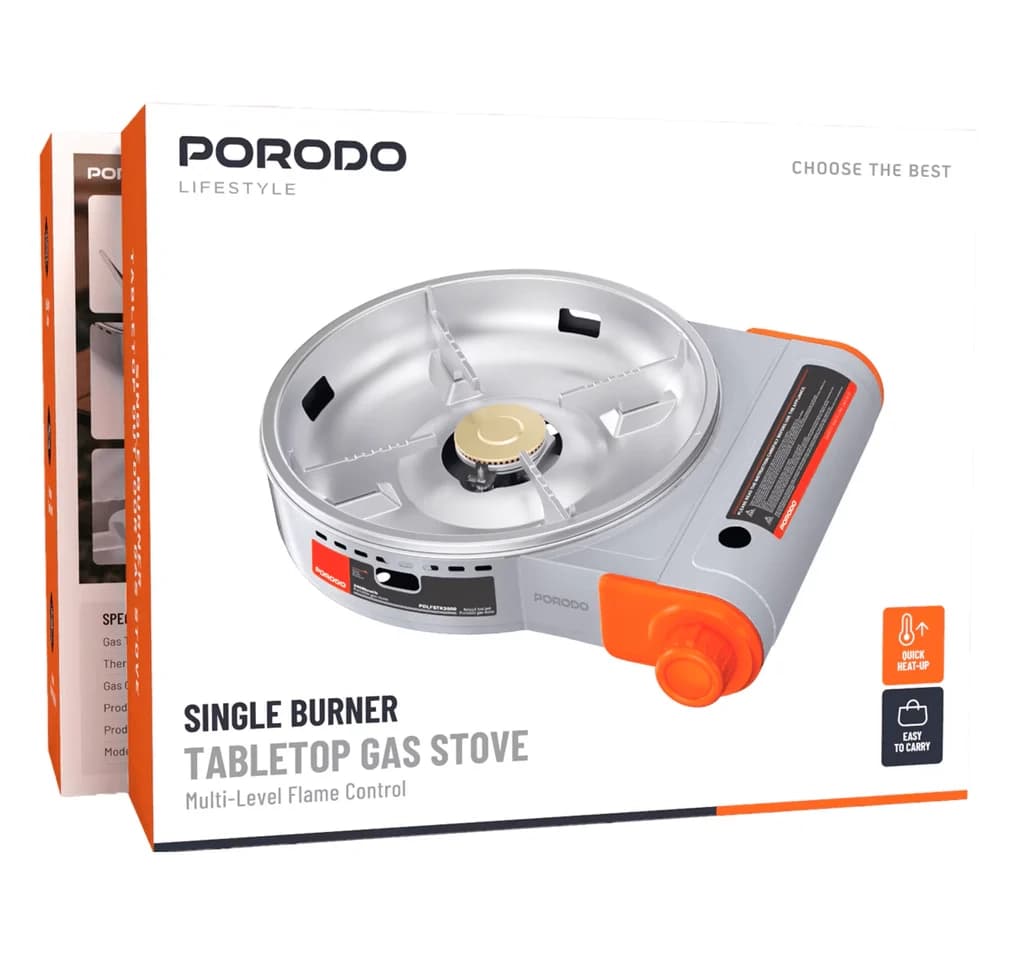 اجاق گاز پرودو مدل porodo single burner top gas stove — تصویر ۱۲