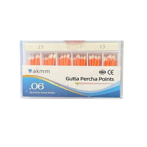 گوتا پرکا 15- 6 درصد آکام Gutta Percha Points AKMM — تصویر ۲