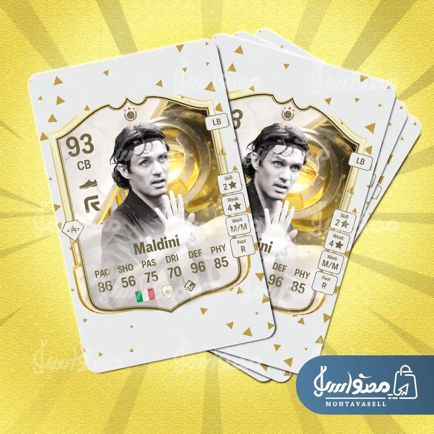 کارت بازی مالدینی FC 25 (کارت آلتیمیت) — تصویر ۶