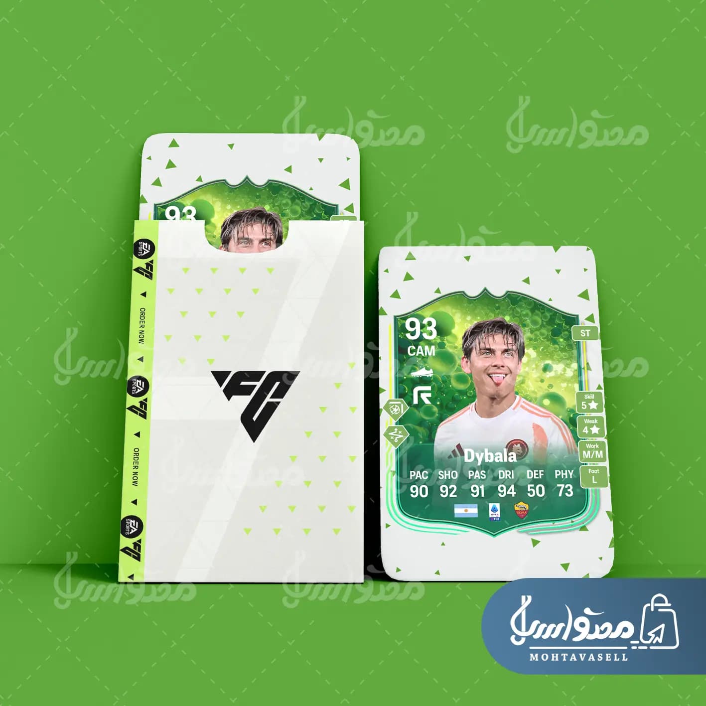کارت بازی دیبالا FC 25 (کارت گرس روت) — تصویر ۲