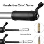 تلمبه دوچرخه مینی mini hand pump — تصویر ۳