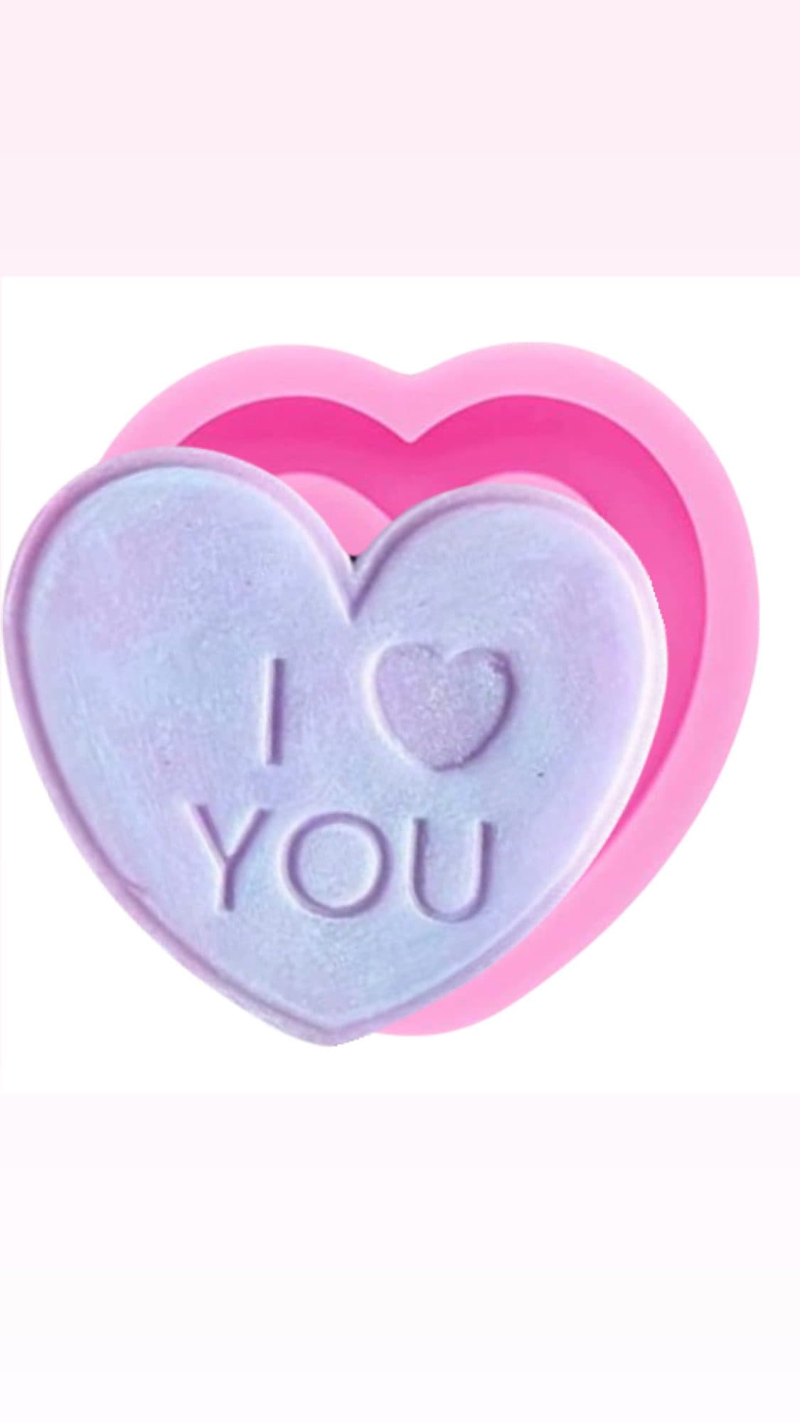 قالب سیلیکونی قلب I Love You — تصویر ۳