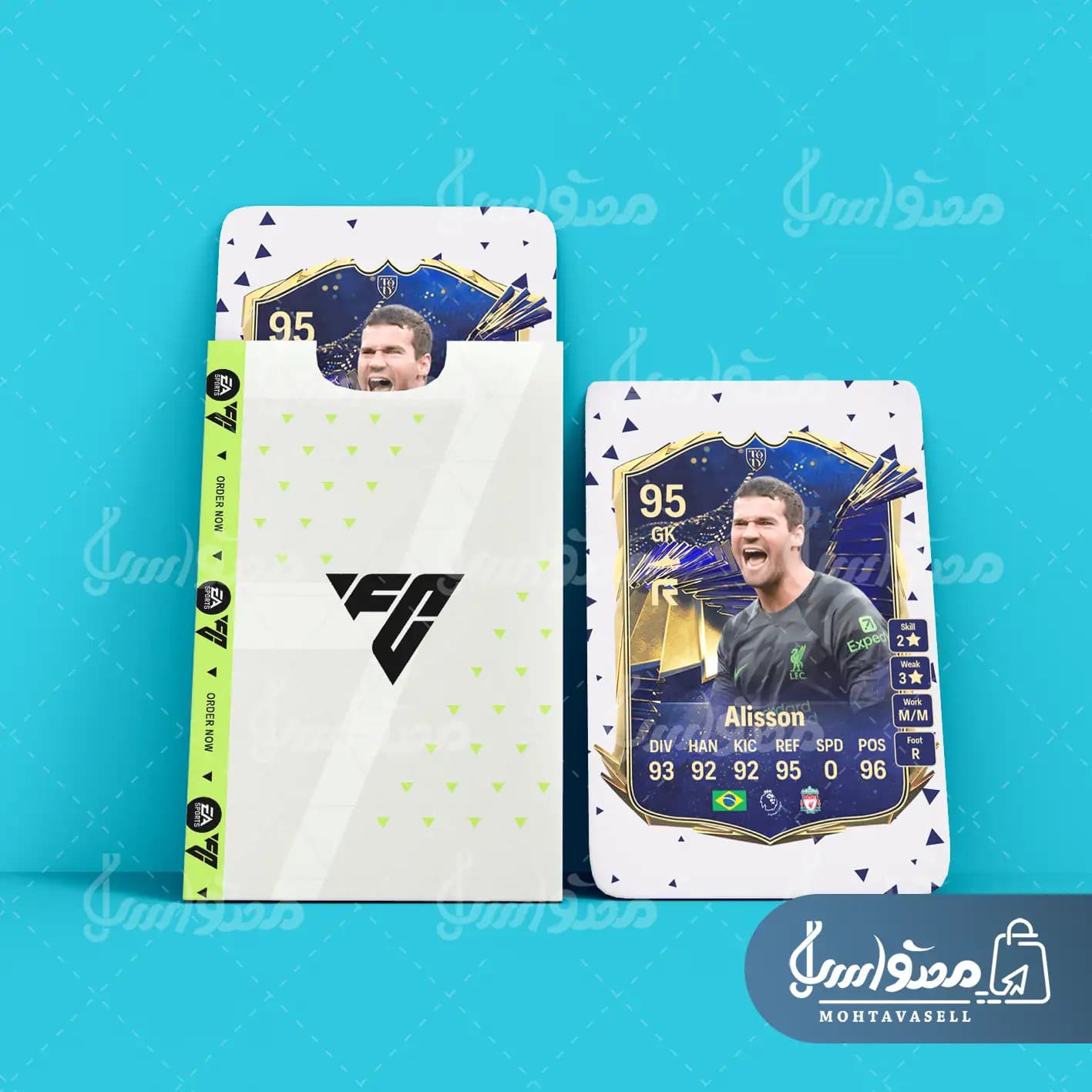 کارت بازی آلیسون بکر FC 24 (کارت توتی) — تصویر ۳