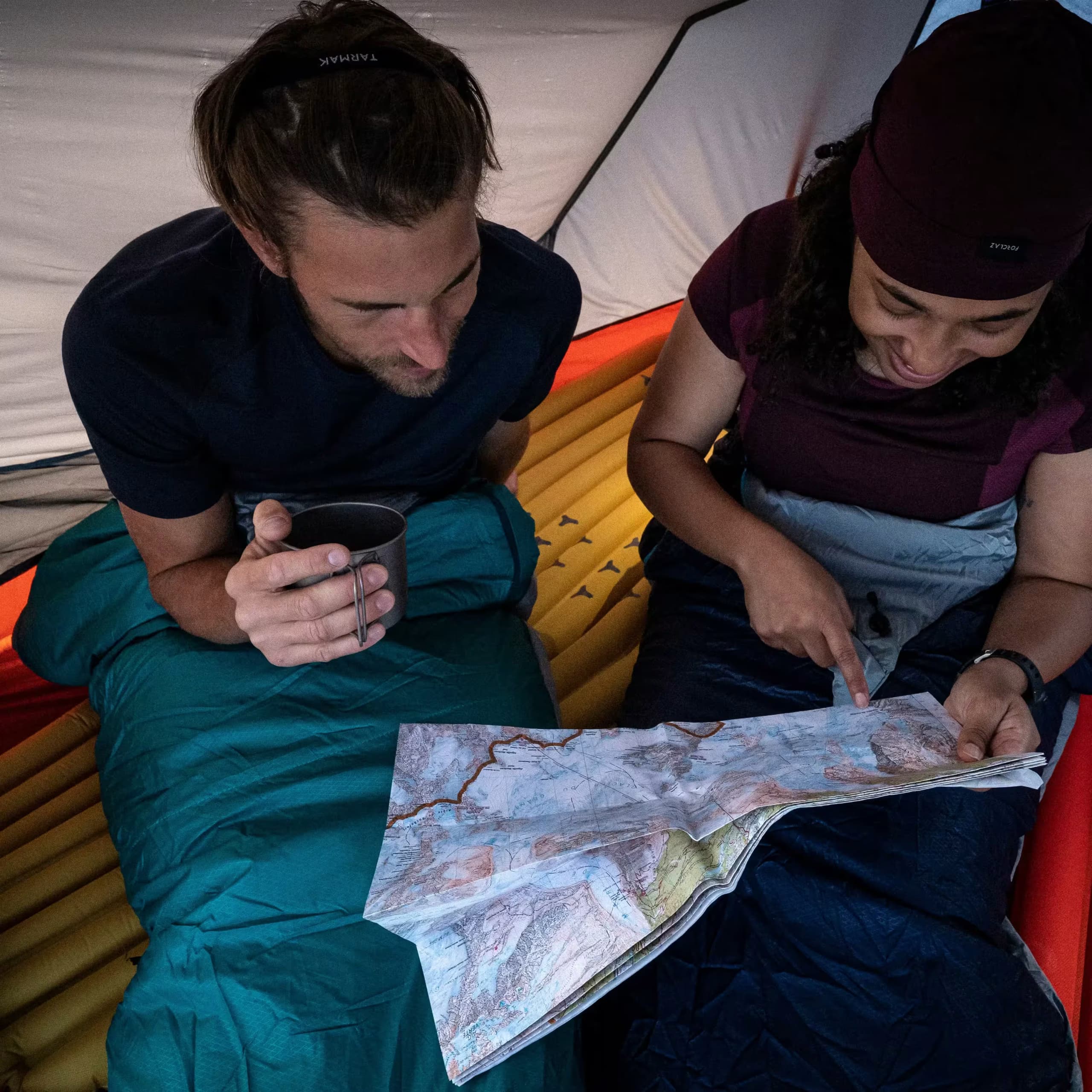 کیسه خواب فورکلاز Forclaz Trekking Sleeping Bag MT500 — تصویر ۲