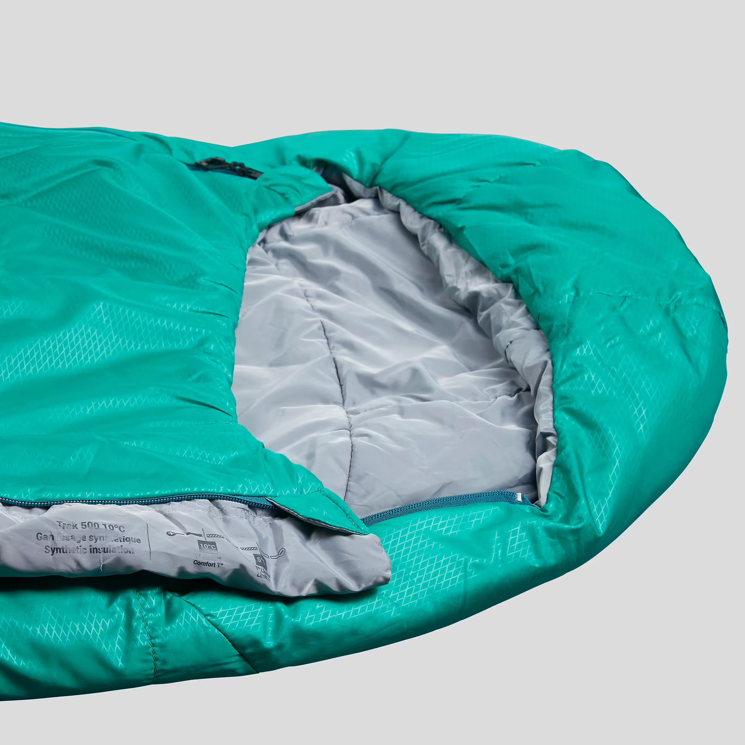 کیسه خواب فورکلاز Forclaz Trekking Sleeping Bag MT500 — تصویر ۵