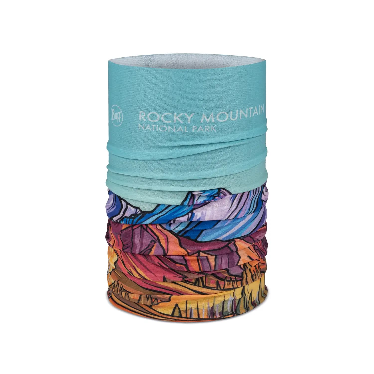 دستمال سر باف Buff CoolNet UV® National Parks Rocky Mountain