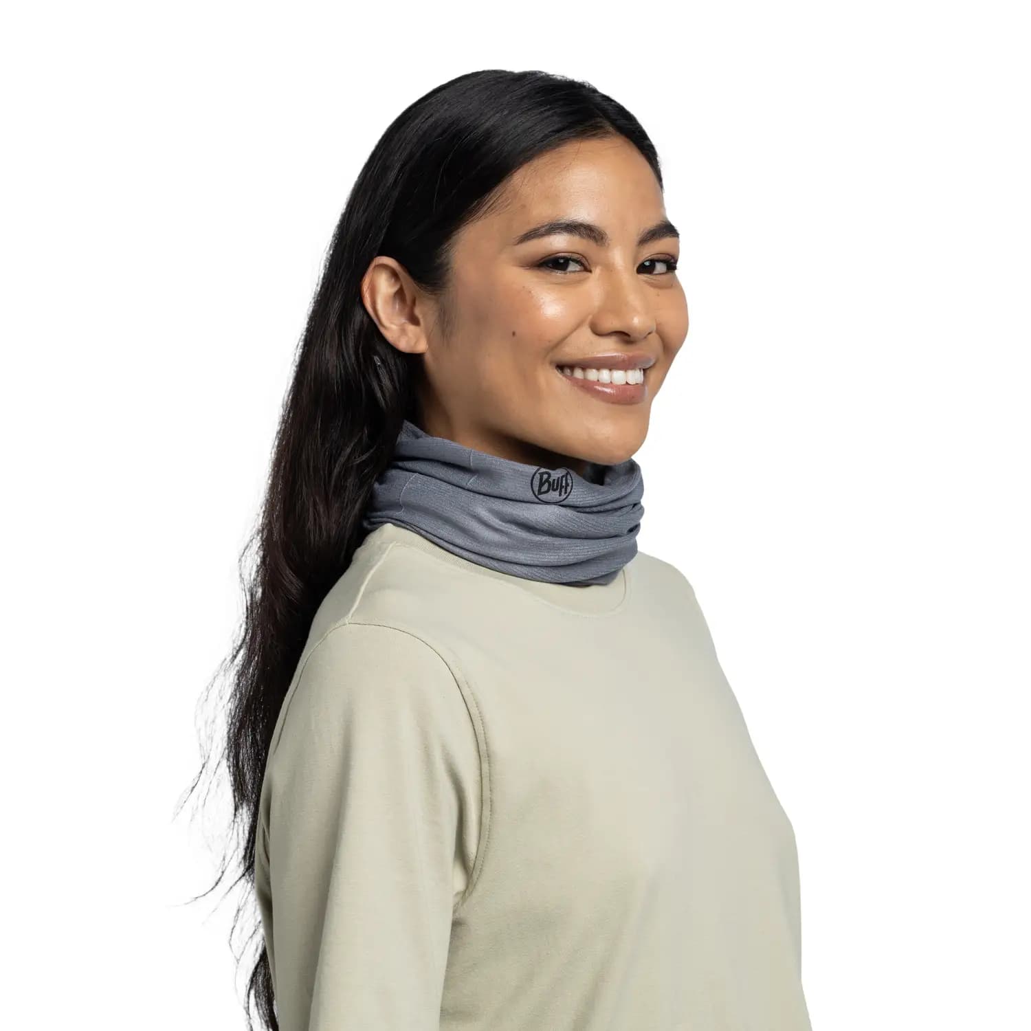 دستمال سر باف Buff CoolNet UV® Neckwear Solid Ash — تصویر ۸