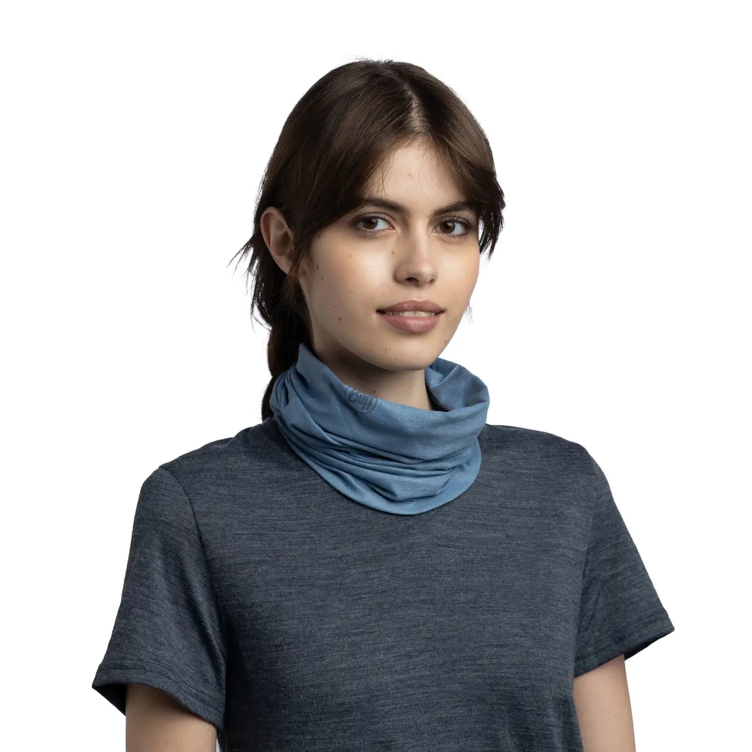 دستمال سر باف Buff CoolNet UV® Neckwear Solid Slate — تصویر ۹