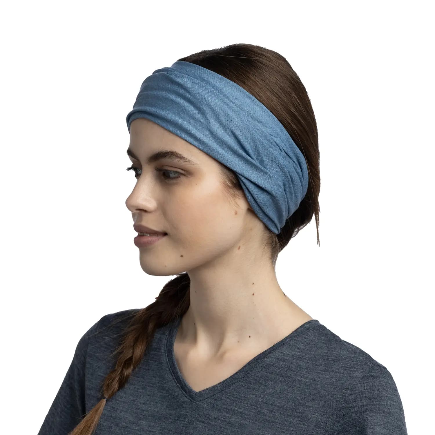 دستمال سر باف Buff CoolNet UV® Neckwear Solid Slate — تصویر ۲