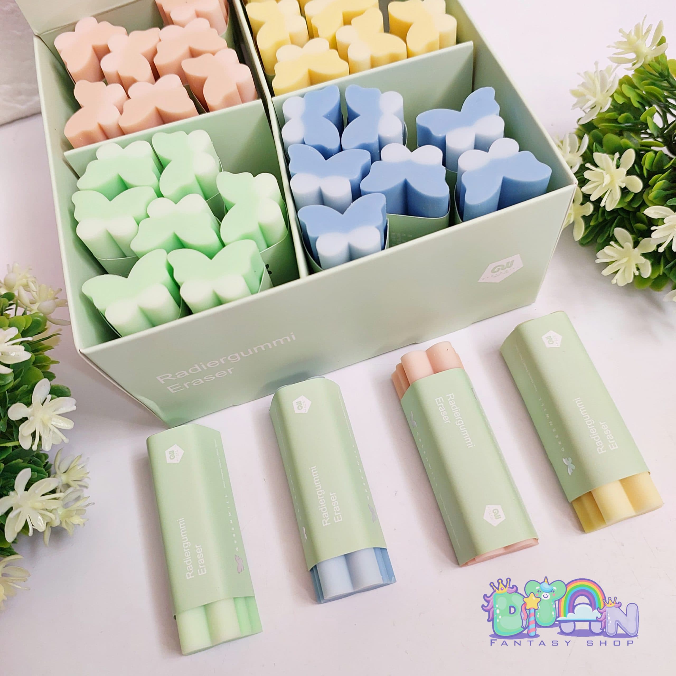 پاک کن (پاکن) استوانه ای طرح پروانه برند GreenWill — تصویر ۴