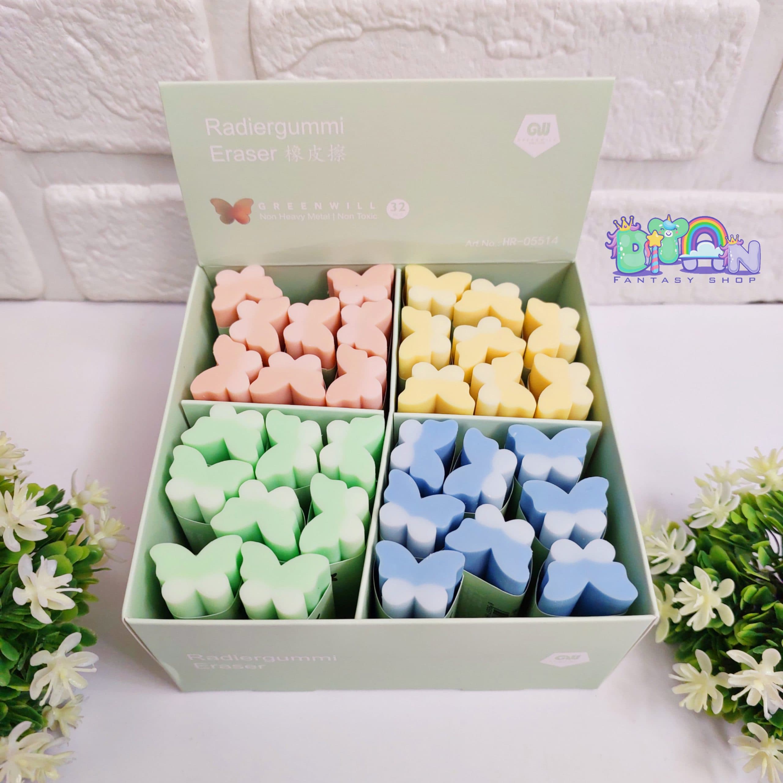پاک کن (پاکن) استوانه ای طرح پروانه برند GreenWill — تصویر ۳