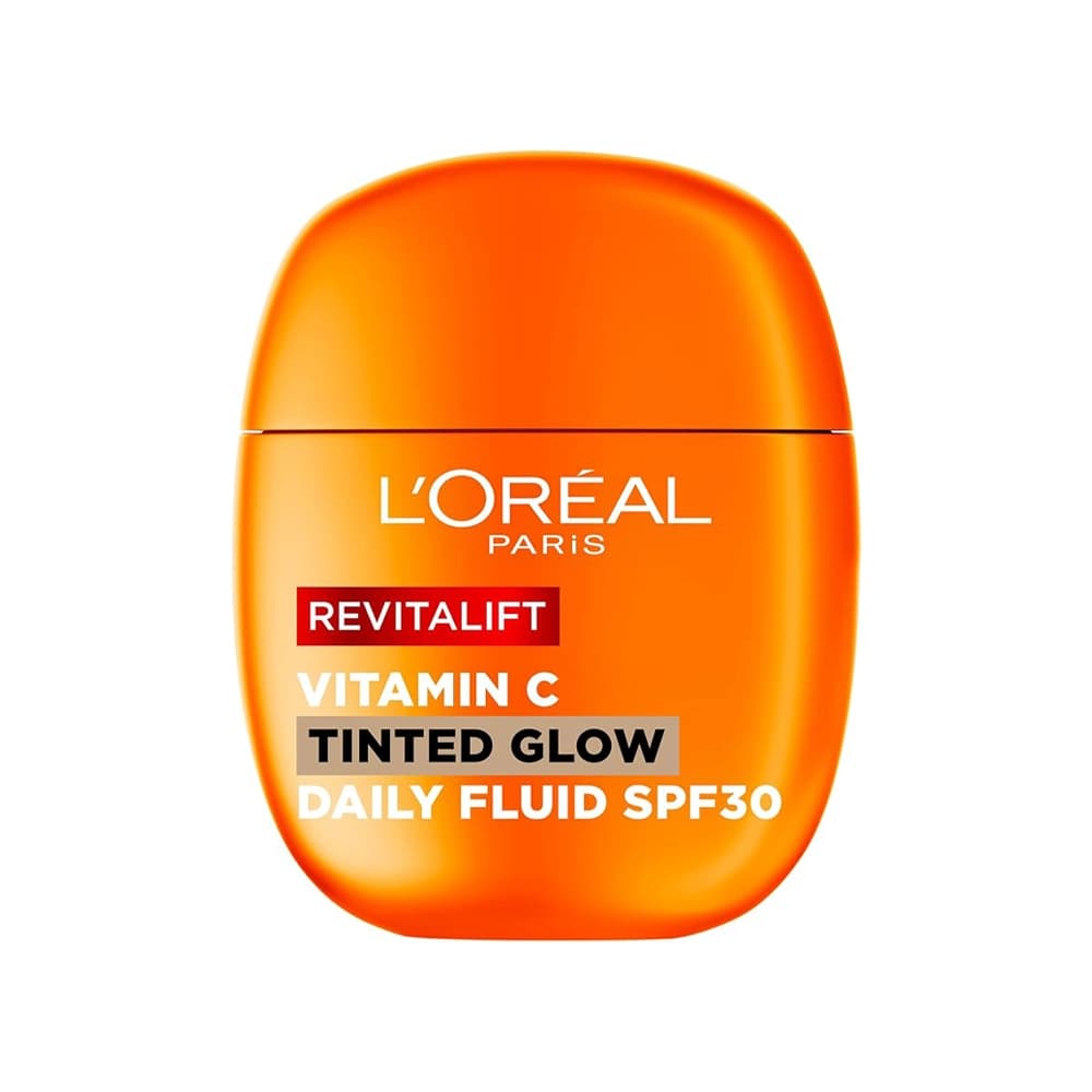 فلوئید ضدآفتاب رنگی ویتامین سی لورآل SPF30 — تصویر ۳