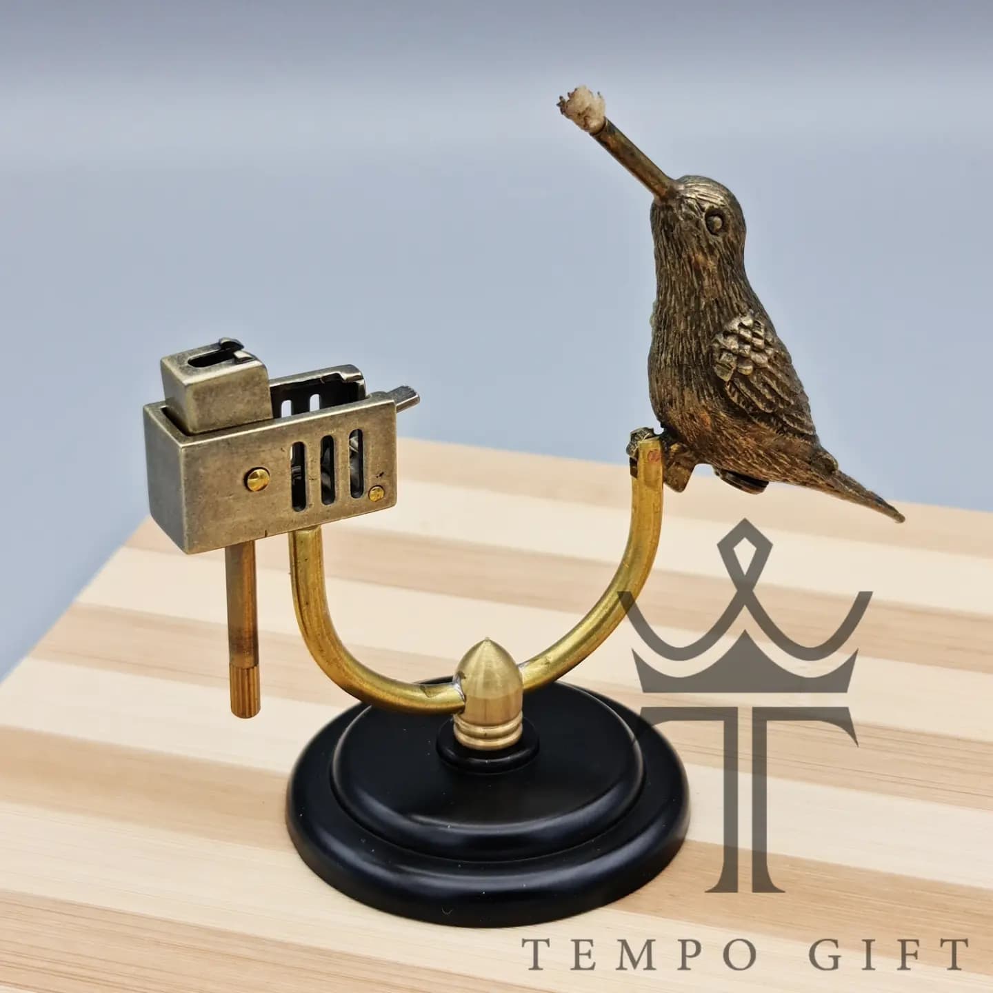 فندک Tomo اورجینال رومیزی مدل گنجشک Bird — تصویر ۲