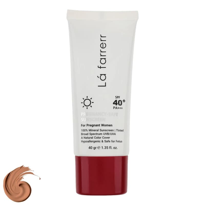 کرم ضدآفتاب بارداری لافارر رنگ طبیعی SPF 40+