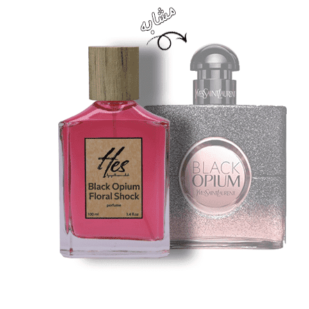 عطر زنانه حِس مدل ایو سن لورن بلک اوپیوم فلورال شوک – hes – YVES SAINT LAURENT – Black Opium Floral Shock — تصویر ۵