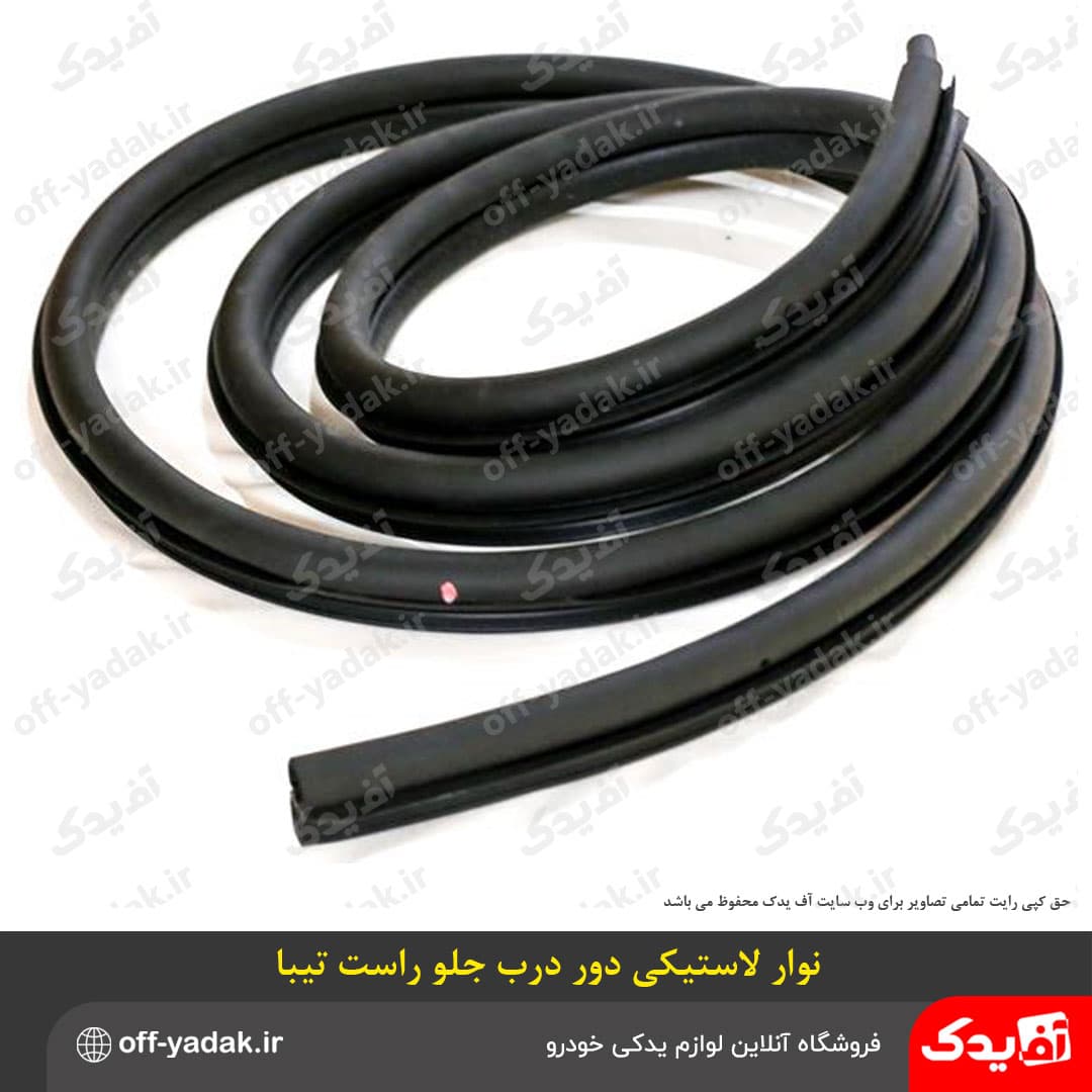 نوار لاستیکی دور درب جلو راست تیبا درجه یک — تصویر ۵