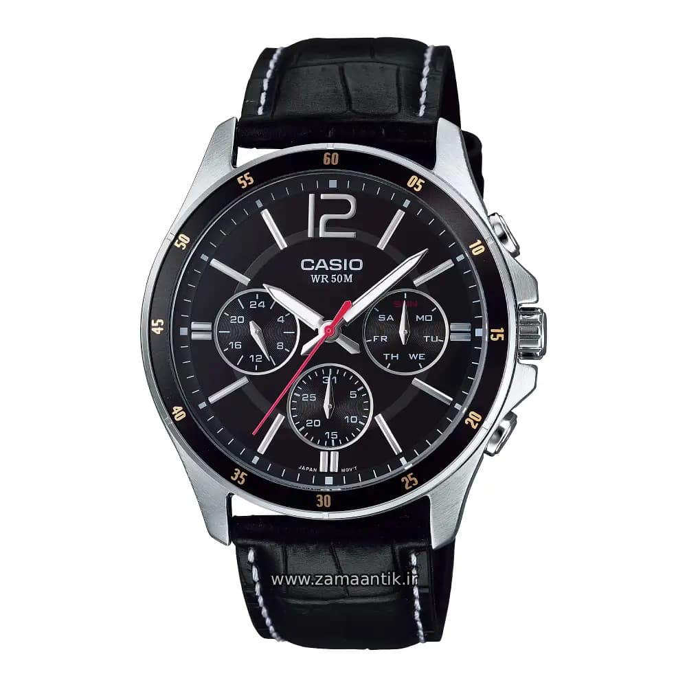 ساعت مچی کاسیو مردانه CASIO-MTP-1374L-1AV — تصویر ۶
