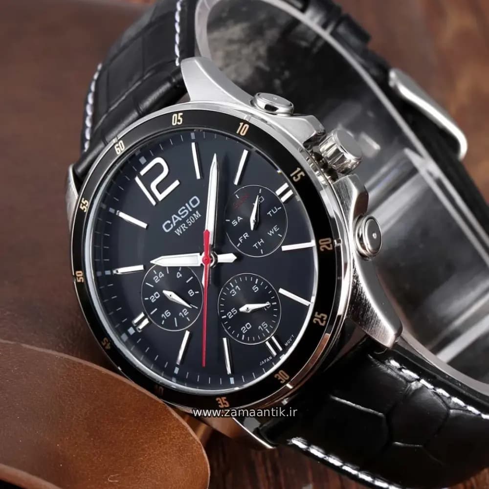 ساعت مچی کاسیو مردانه CASIO-MTP-1374L-1AV — تصویر ۹