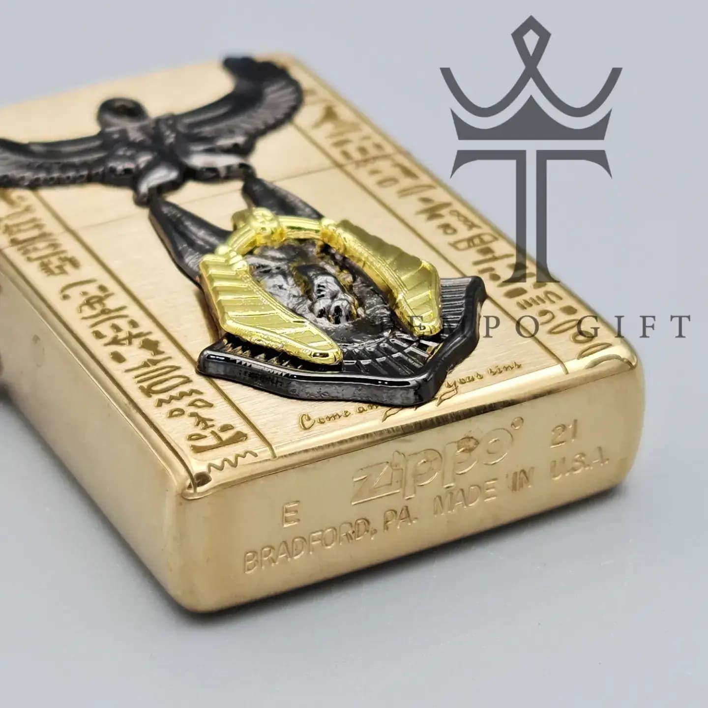 فندک بنزینی زیپو ZIPPO مدل ANUBIS — تصویر ۷