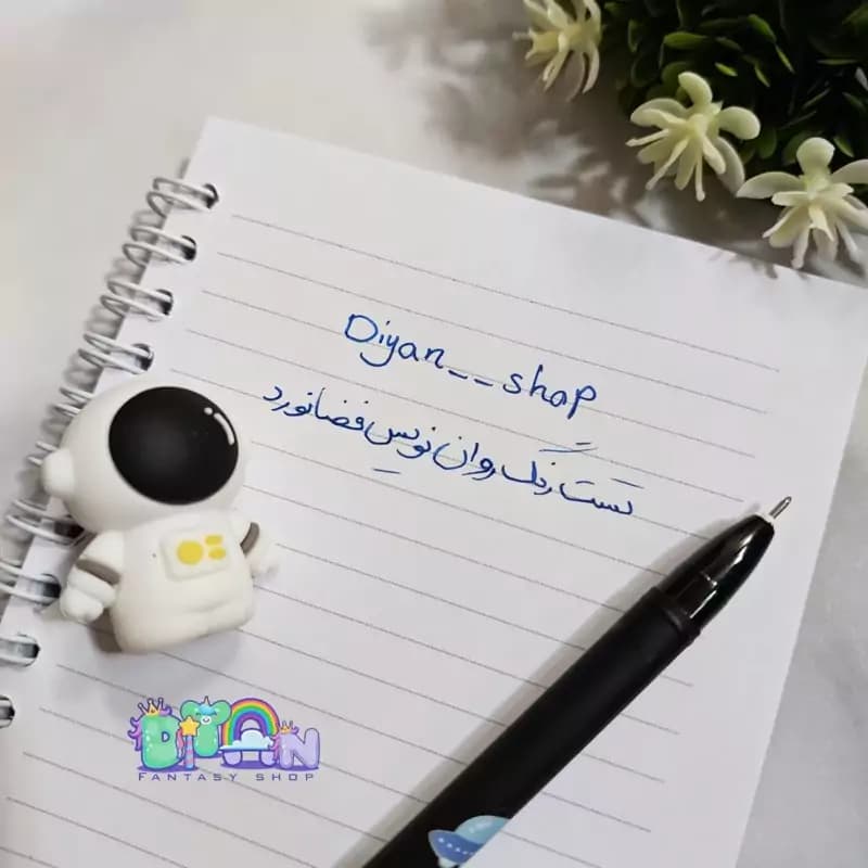 روان نویس فضانورد درب سیلیکونی برند KUKI — تصویر ۲