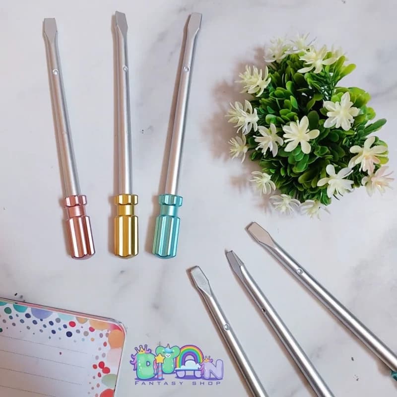 روان نویس طرح پیچ گوشتی جوهر آبی