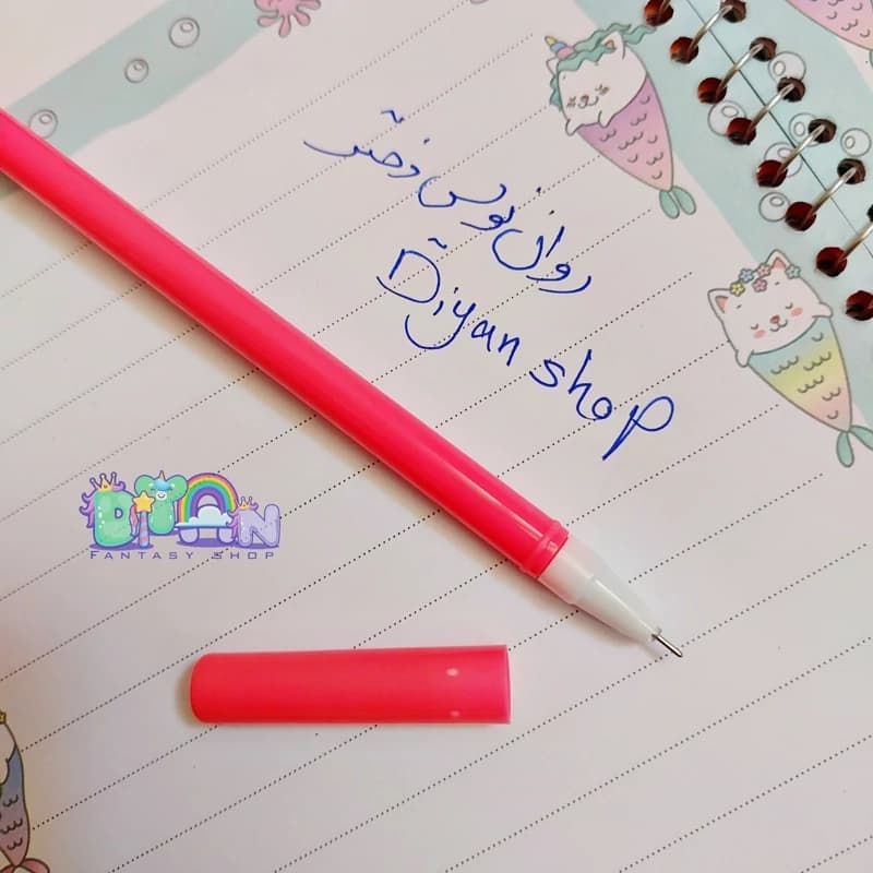 روان نویس طرح دختر Lol جوهر آبی — تصویر ۲