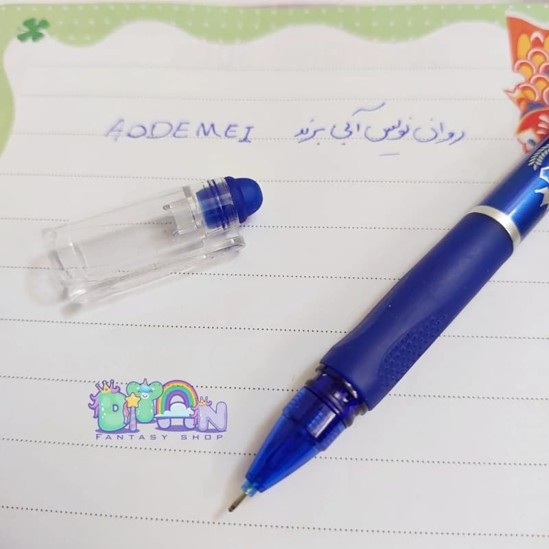 روان نویس پاکن دار جوهر آبی برند AODEMEI — تصویر ۲