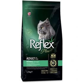 غذای خشک گربه بالغ رفلکس پلاس Reflex plus مدل یورینری وزن 15 کیلوگرم