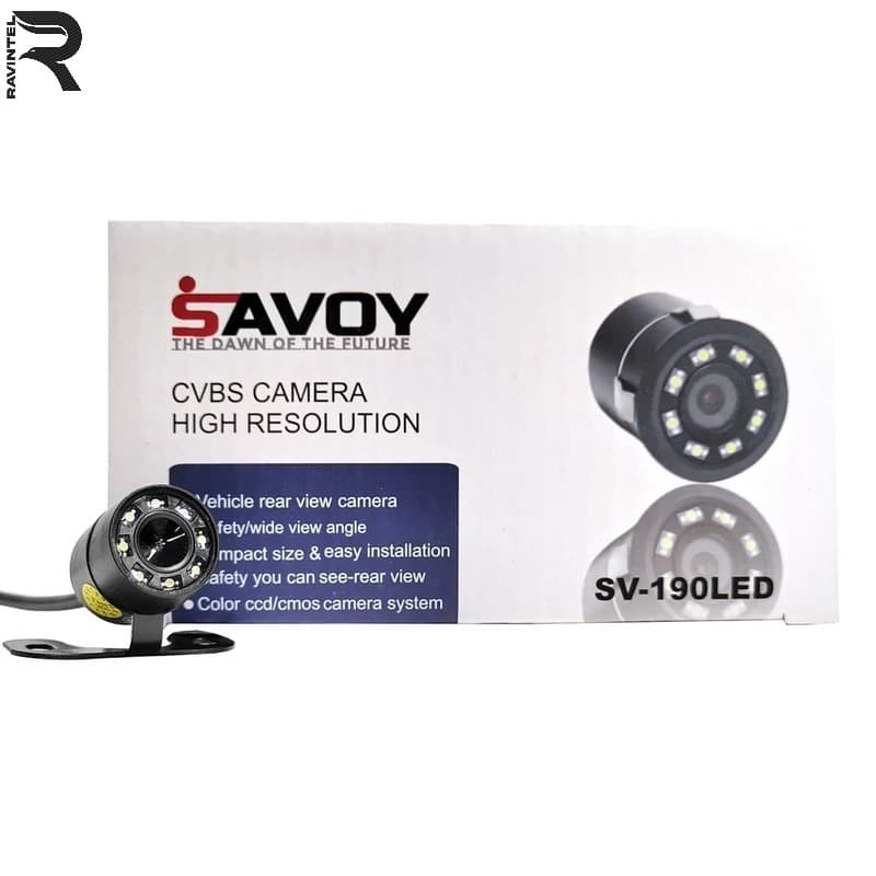 دوربین دنده عقب ساووی مدل SV-190 LED — تصویر ۵
