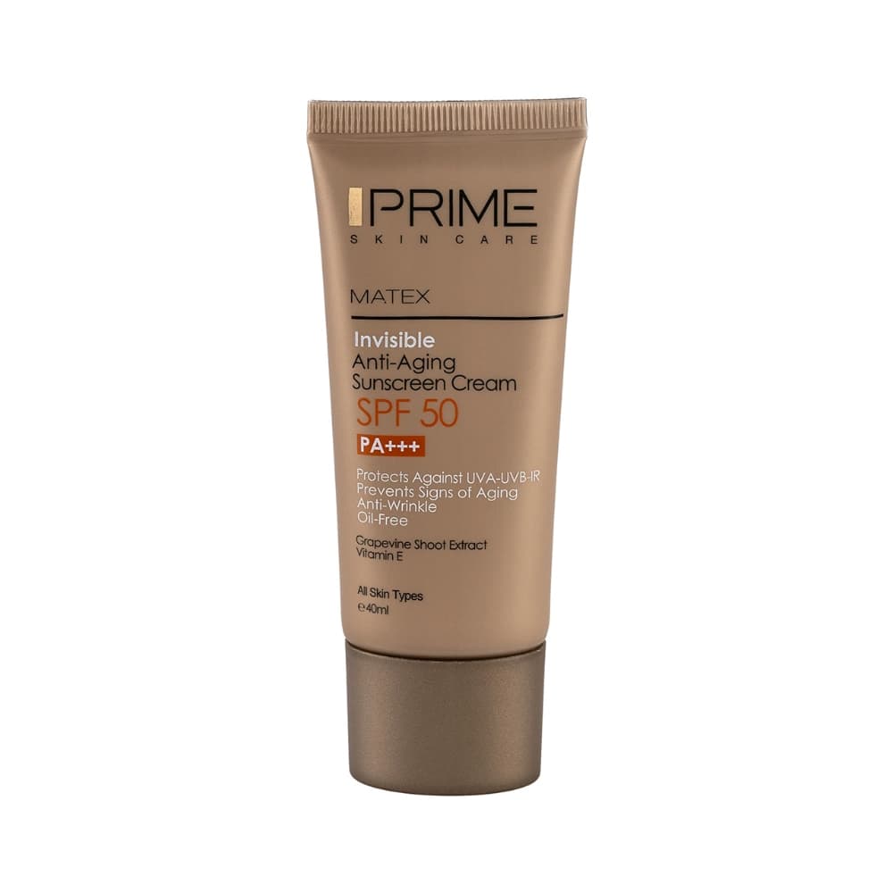 کرم ضدآفتاب جوان کننده بی رنگ پرایم Prime