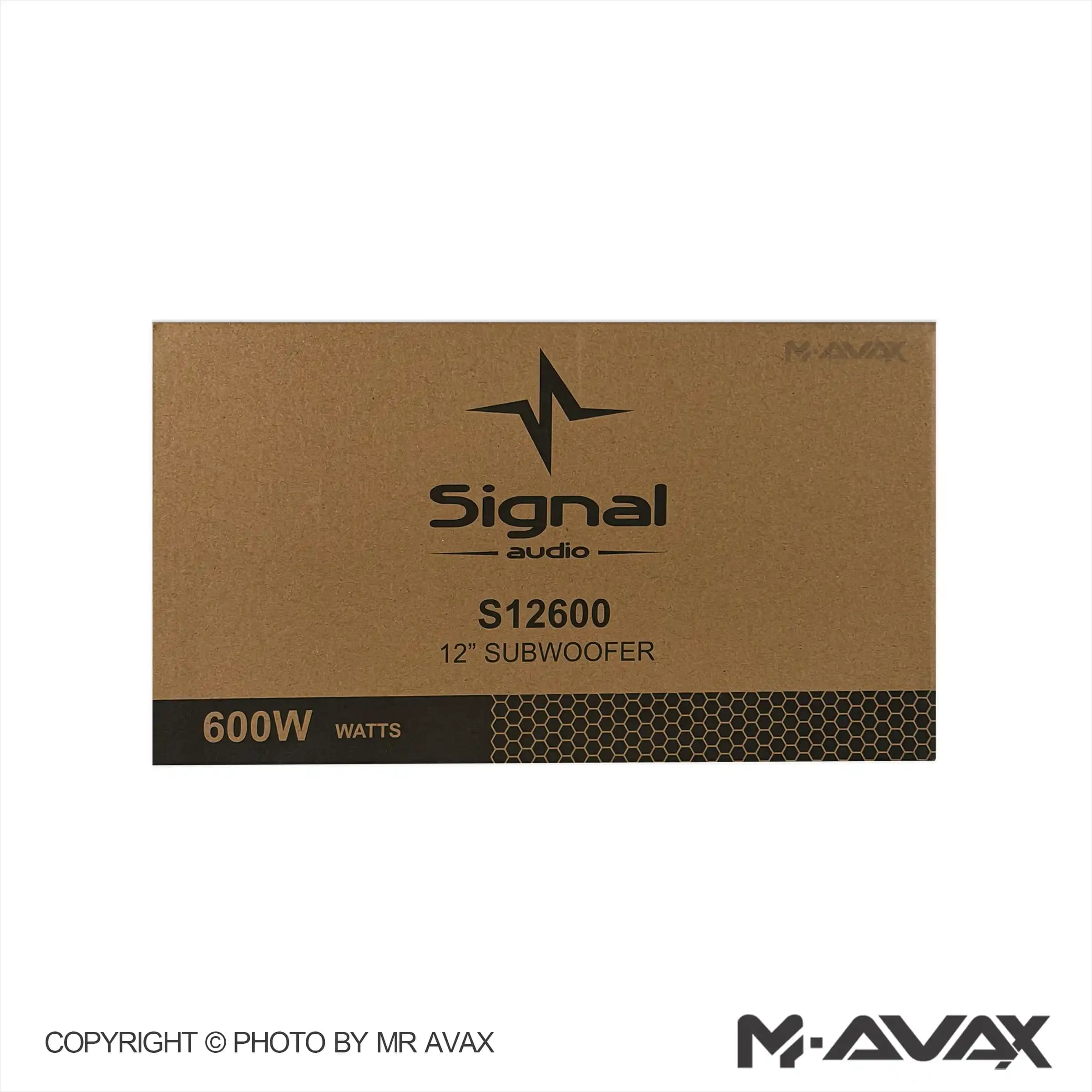 ساب ووفر 12 اینچ سیگنال S-12 600RMS — تصویر ۲