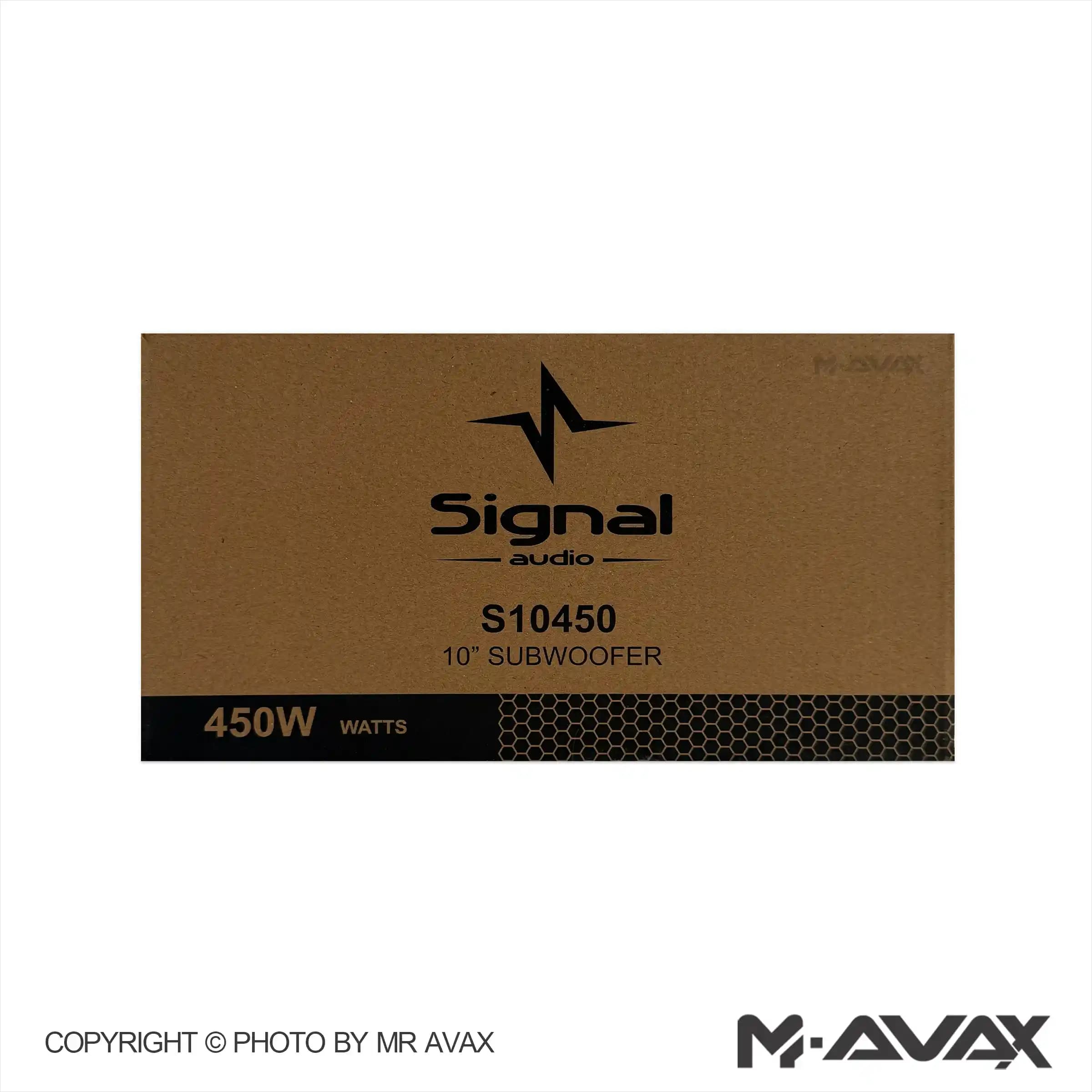 ساب ووفر 10 اینچ سیگنال S-10 450RMS — تصویر ۲