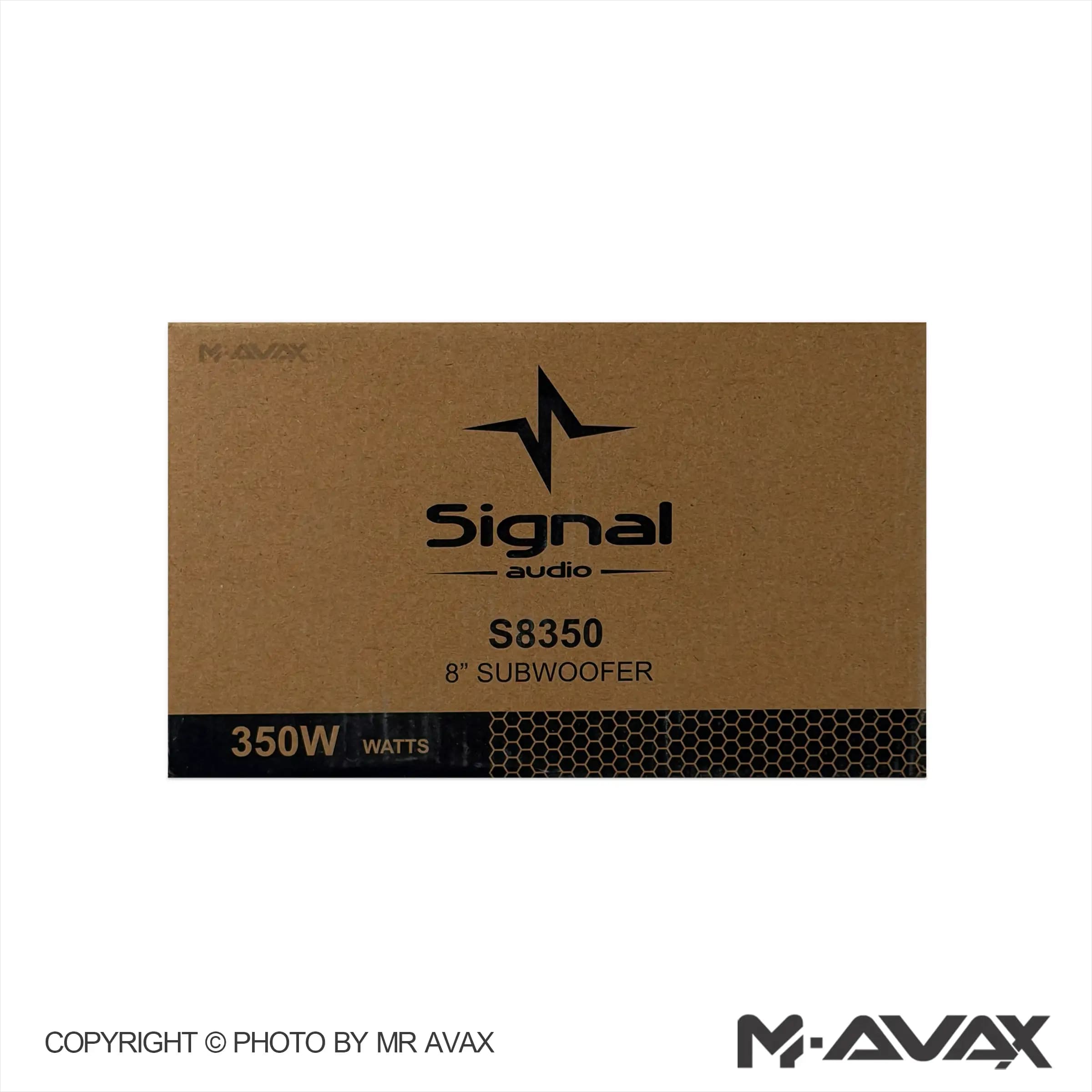 ساب ووفر 8 اینچ سیگنال S-8 350RMS — تصویر ۲
