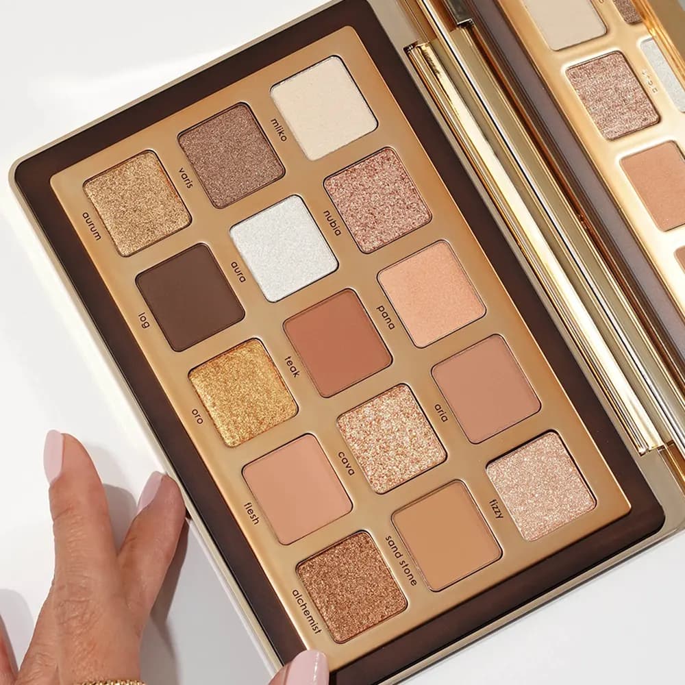 پالت سایه 15 رنگ ناتاشا دنونا مدل Golden Palette — تصویر ۲