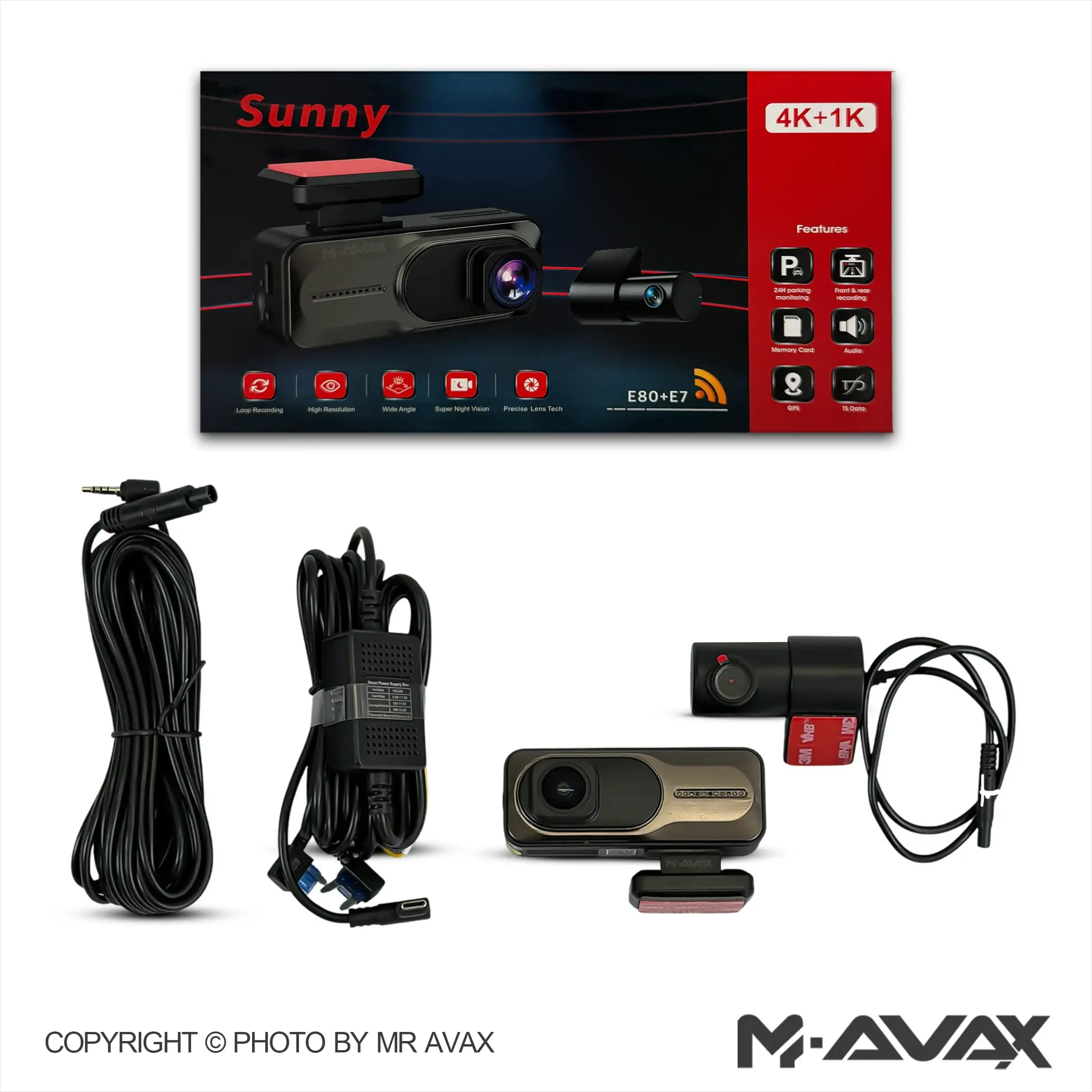 دوربین ثبت وقایع سانی مدل (E80 )SUNNY