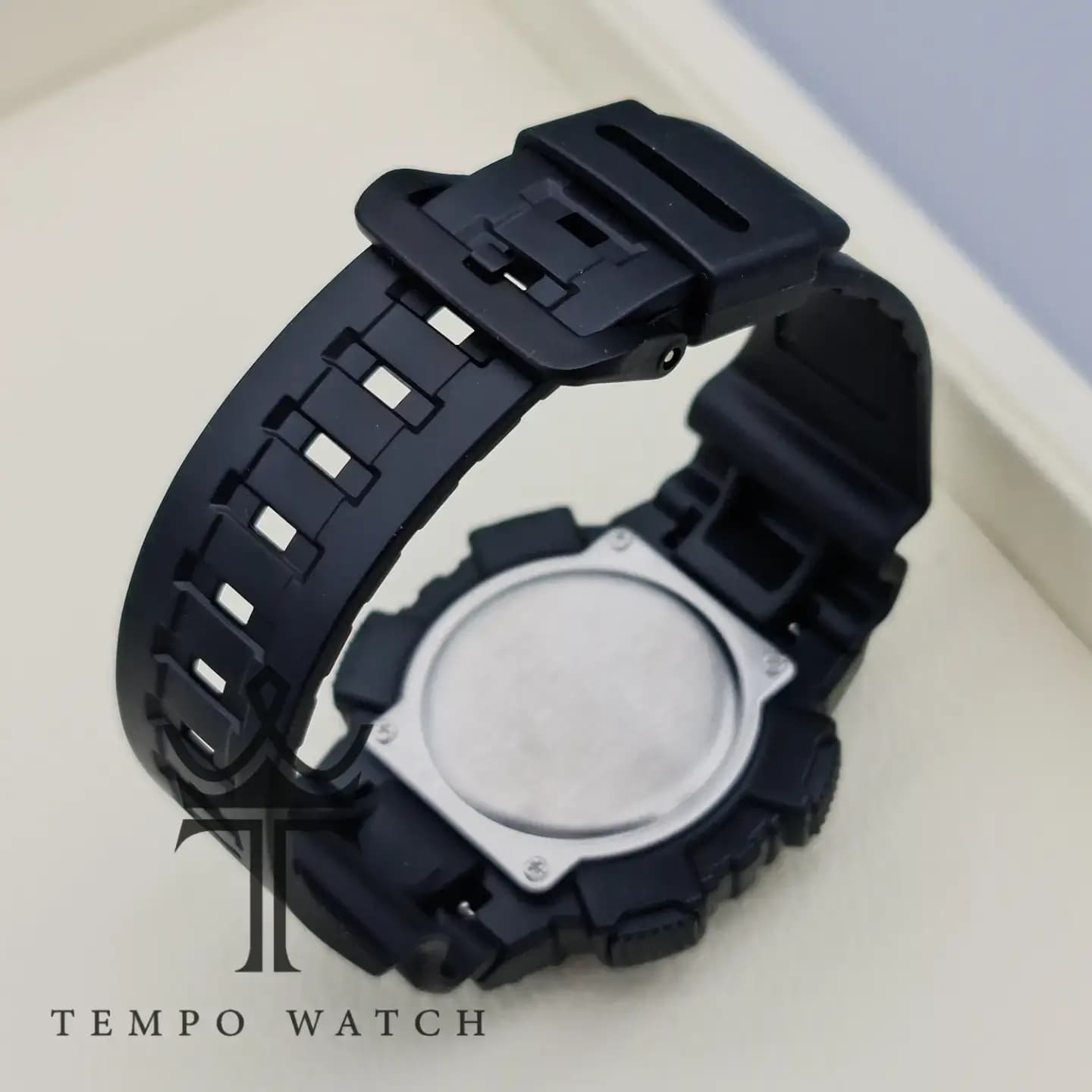 ساعت مچی کاسیو مردانه CASIO-AEQ-110BW-9A طلایی — تصویر ۷