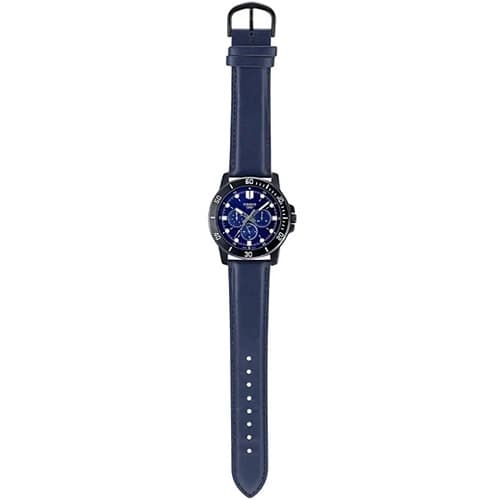 ساعت مچی کاسیو مردانه Casio MTP-VD300BL-2EUDF سرمه ای — تصویر ۲