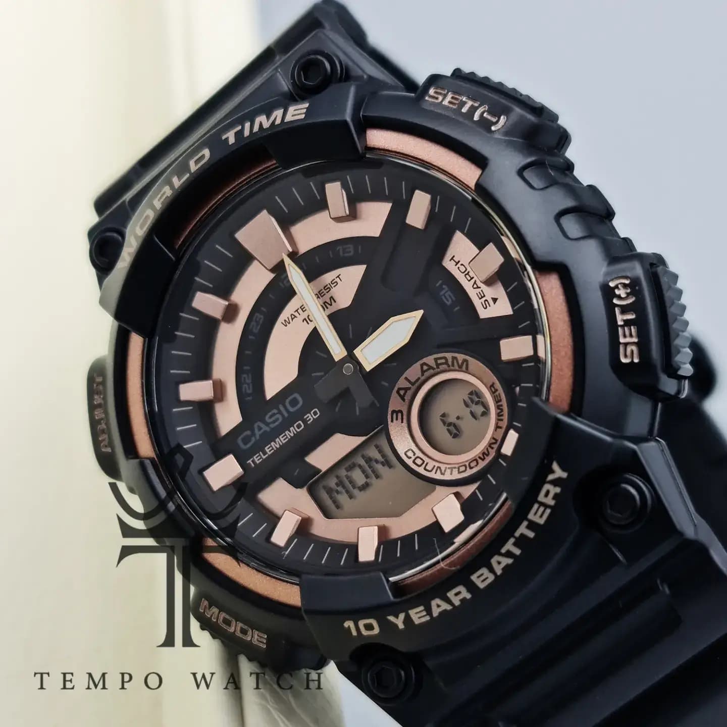 ساعت مچی کاسیو مردانه Casio AEQ-110W-1A3 — تصویر ۳