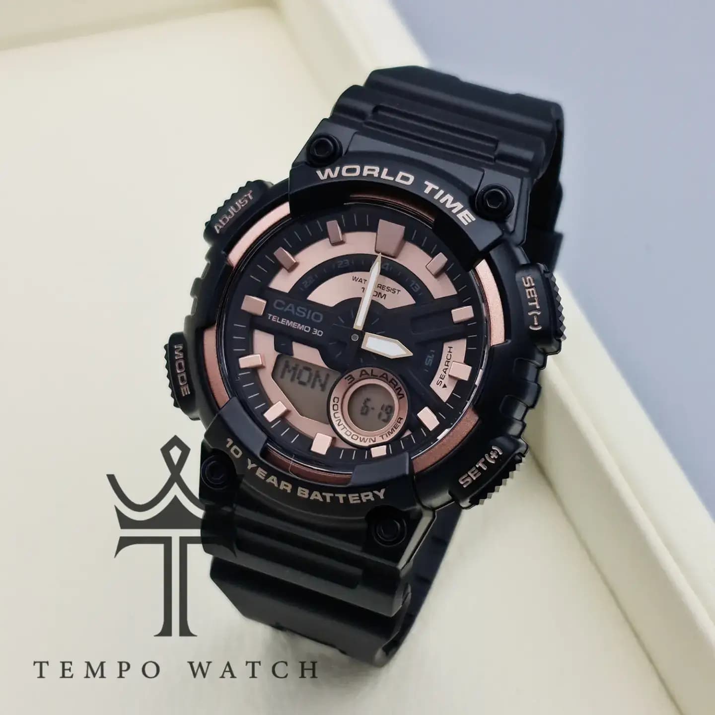 ساعت مچی کاسیو مردانه Casio AEQ-110W-1A3 — تصویر ۲