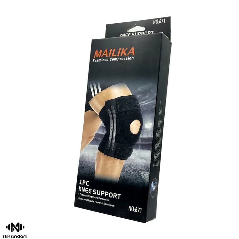 زانو بند اتل دار حرفه ای 671_ mailika — تصویر ۴