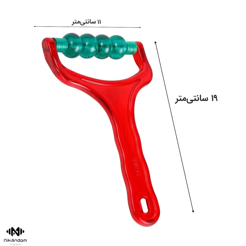 ماساژور دستی بدن و صورت مدل مهره ای — تصویر ۸