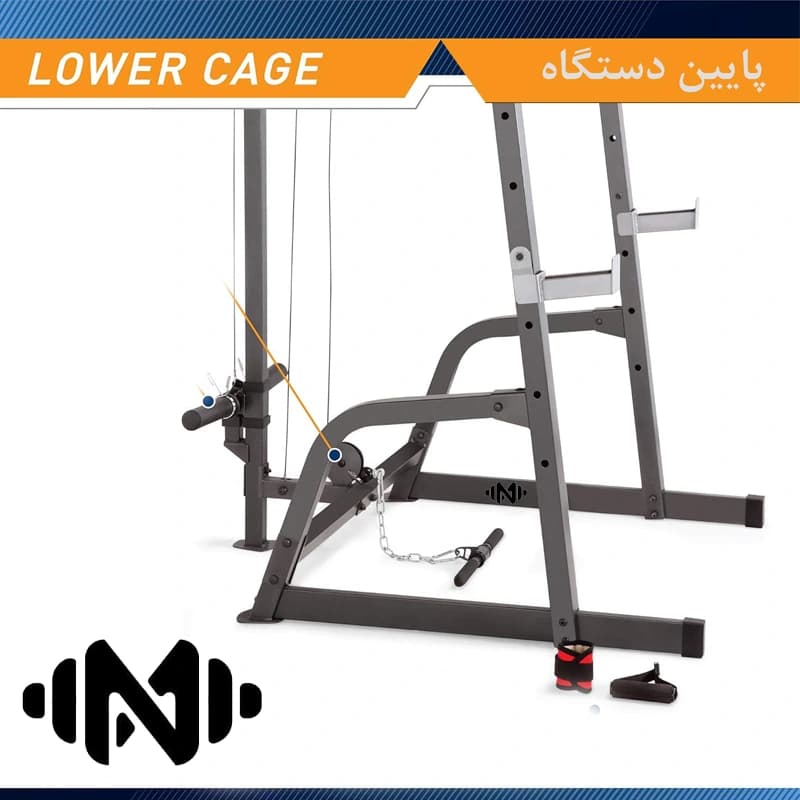 دستگاه بدنسازی 21 کاره خانگی NS0006 — تصویر ۵